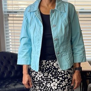 Ann Klein Teal Jacket